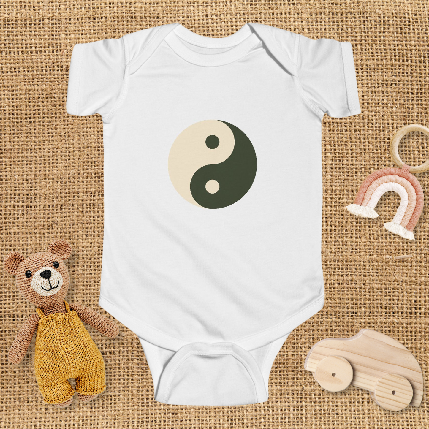 Yin Yang Infant Bodysuit