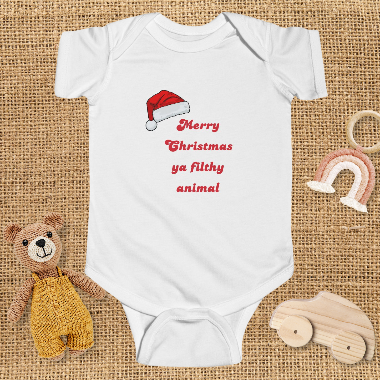 Filthy Animal Baby Bodysuit