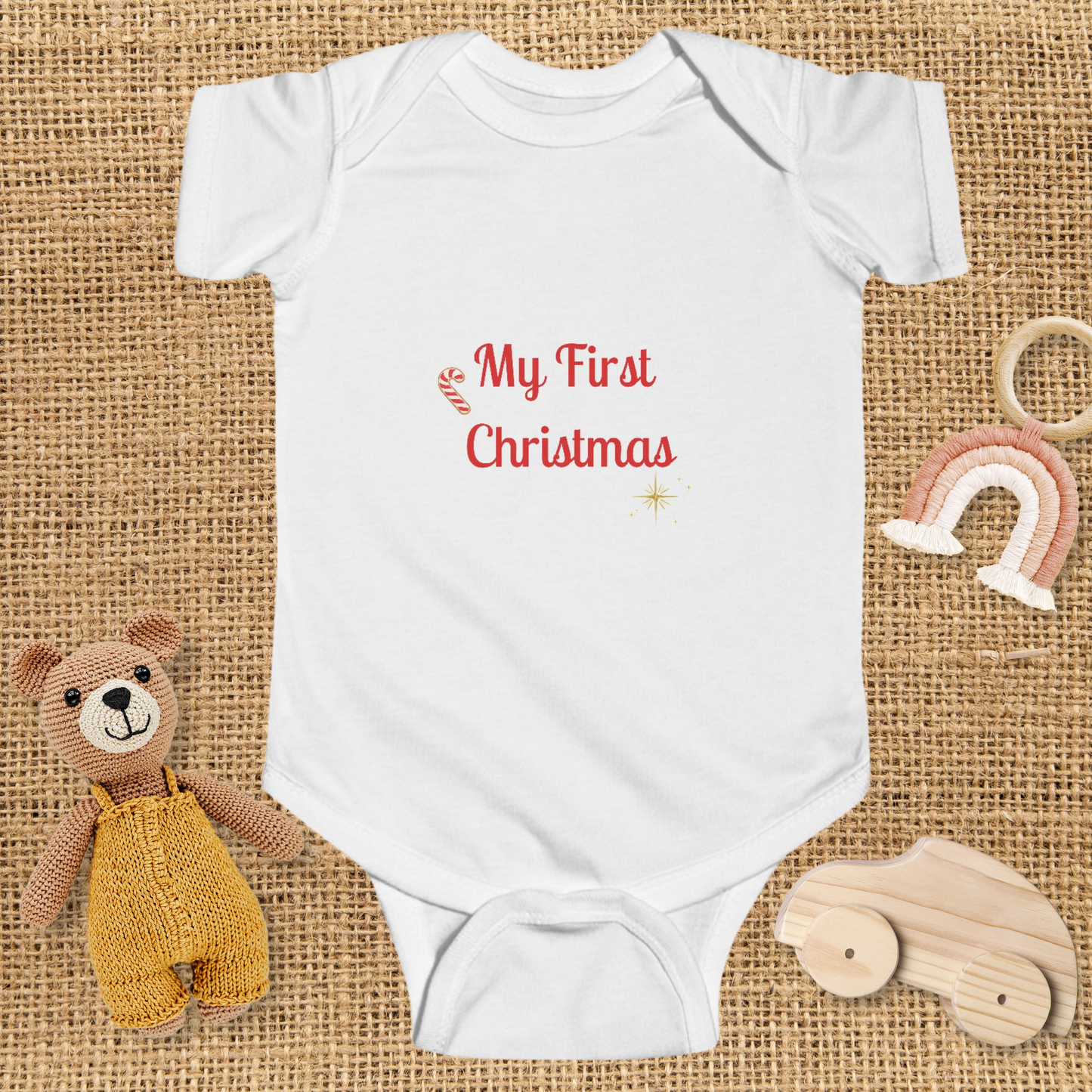 My first Christmas Baby Bodysuit