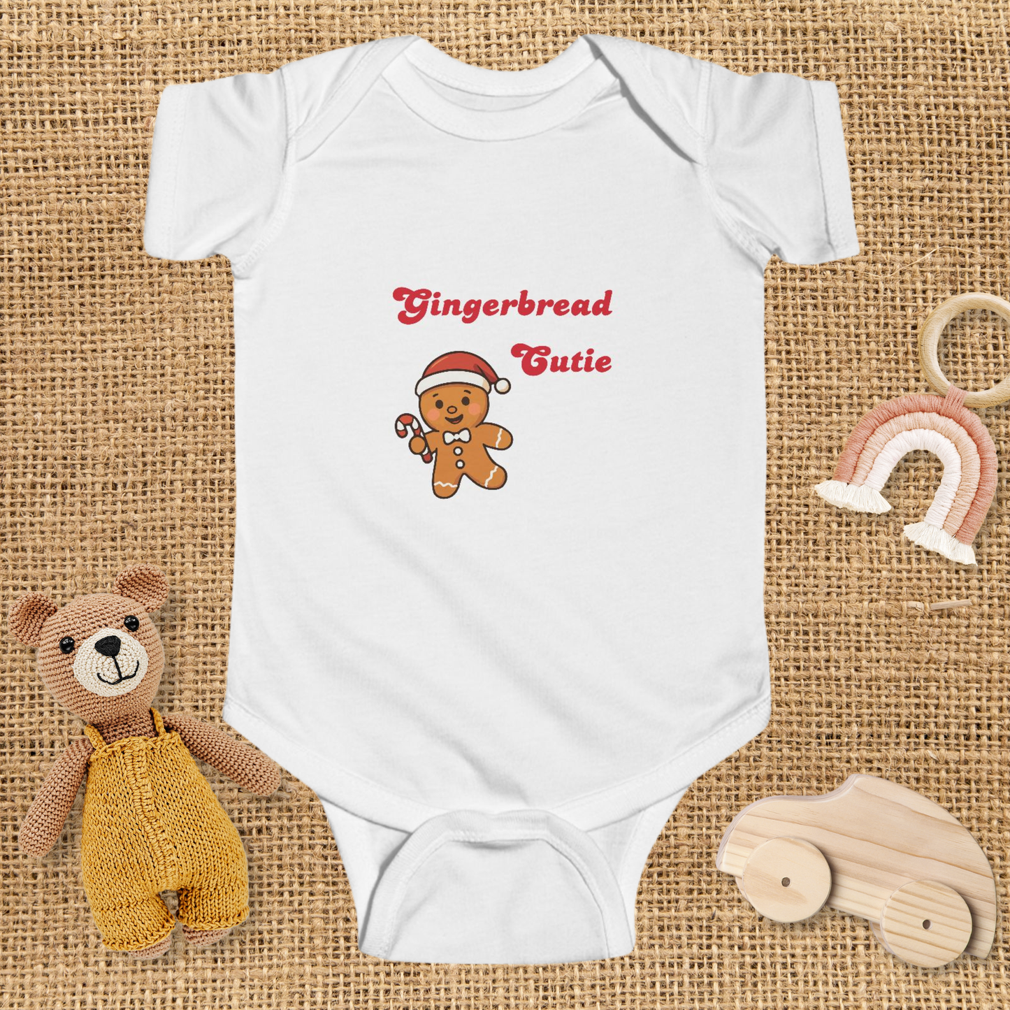 Gingerbread Cutie Baby Bodysuit
