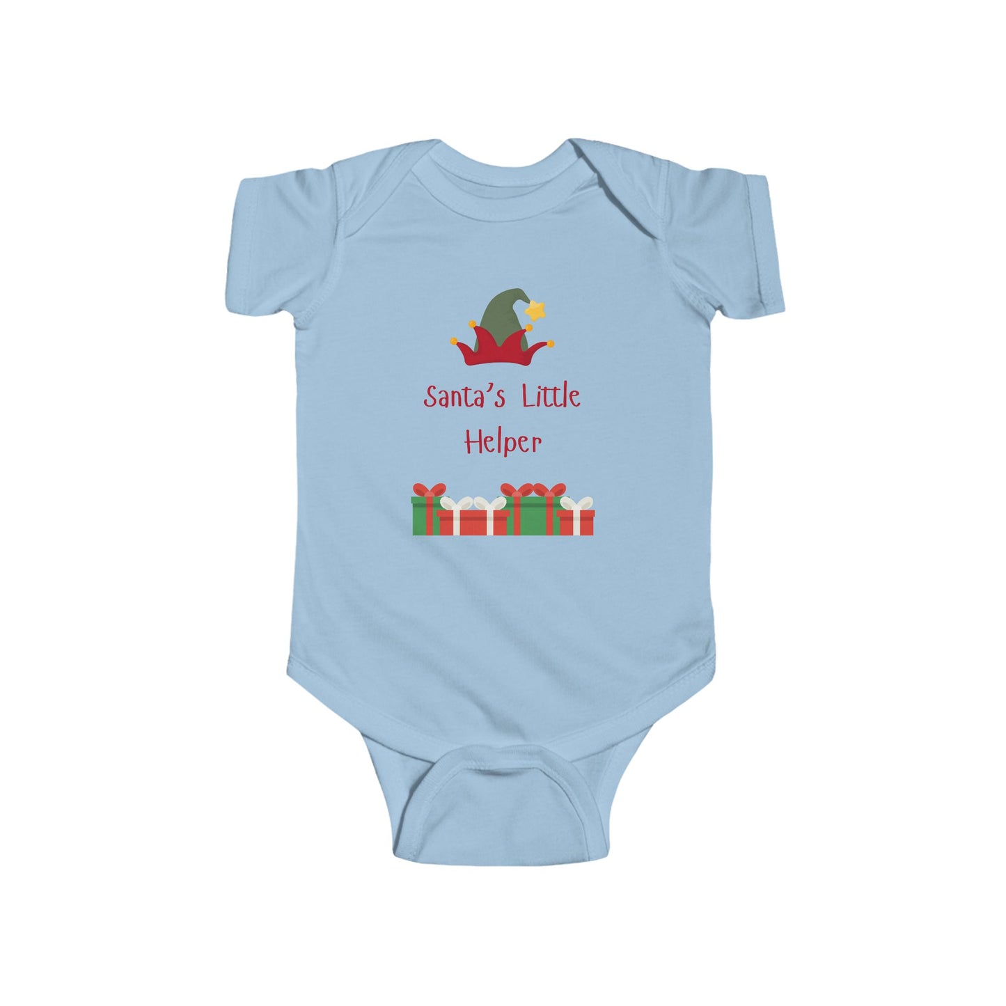 Santa's little helper Baby Bodysuit