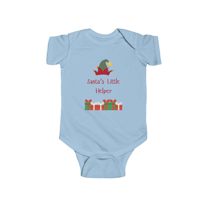 Santa's little helper Baby Bodysuit
