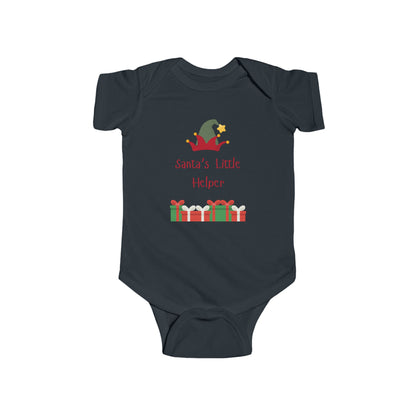 Santa's little helper Baby Bodysuit