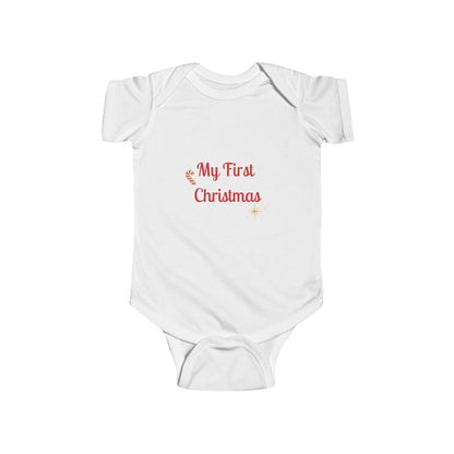 My first Christmas Baby Bodysuit