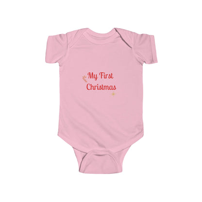 My first Christmas Baby Bodysuit
