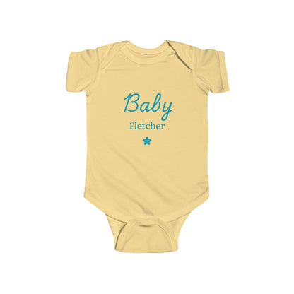 Personalized Baby Bodysuit