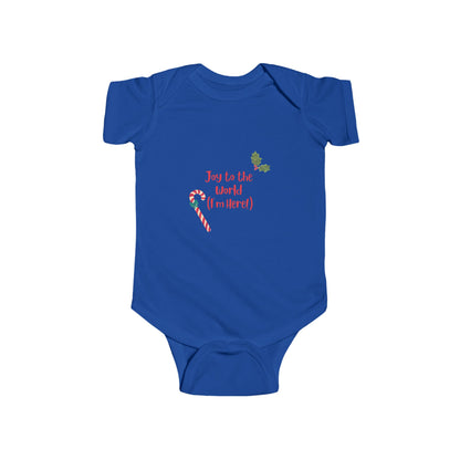 Joy Christmas Baby Bodysuit