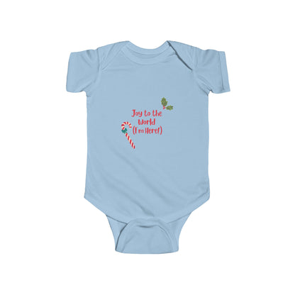 Joy Christmas Baby Bodysuit