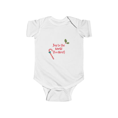 Joy Christmas Baby Bodysuit