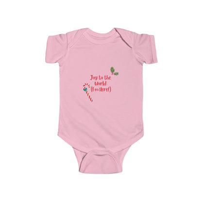 Joy Christmas Baby Bodysuit