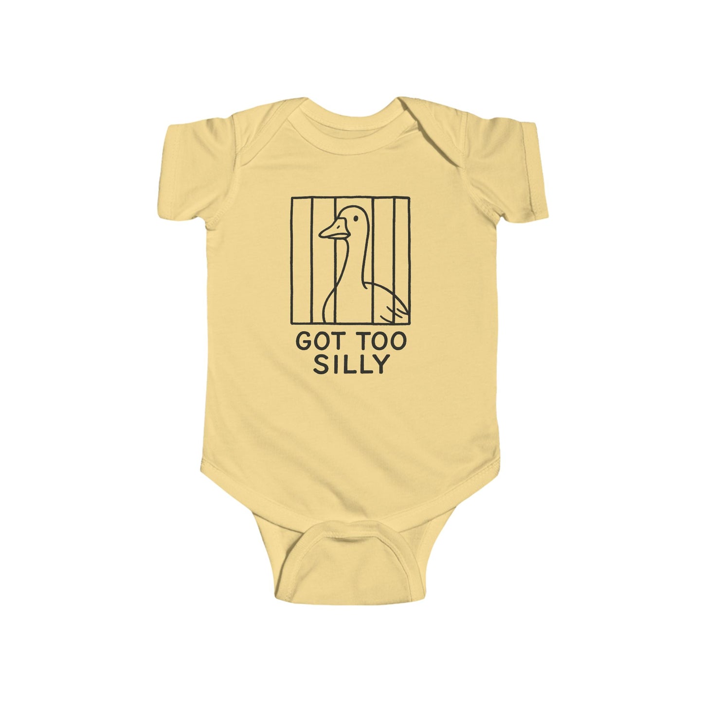 Too Silly Baby Bodysuit