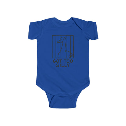 Too Silly Baby Bodysuit