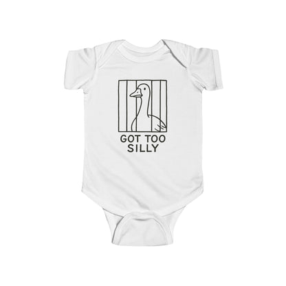 Too Silly Baby Bodysuit