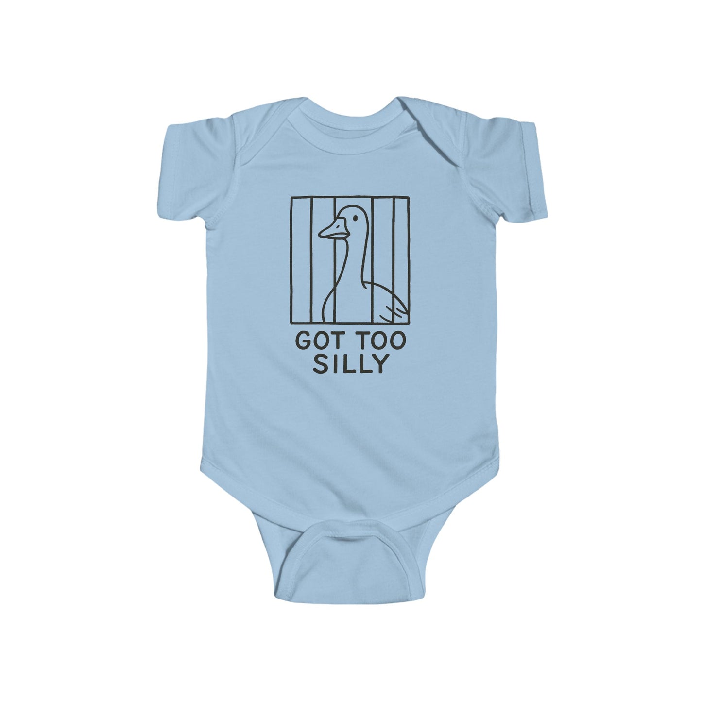 Too Silly Baby Bodysuit