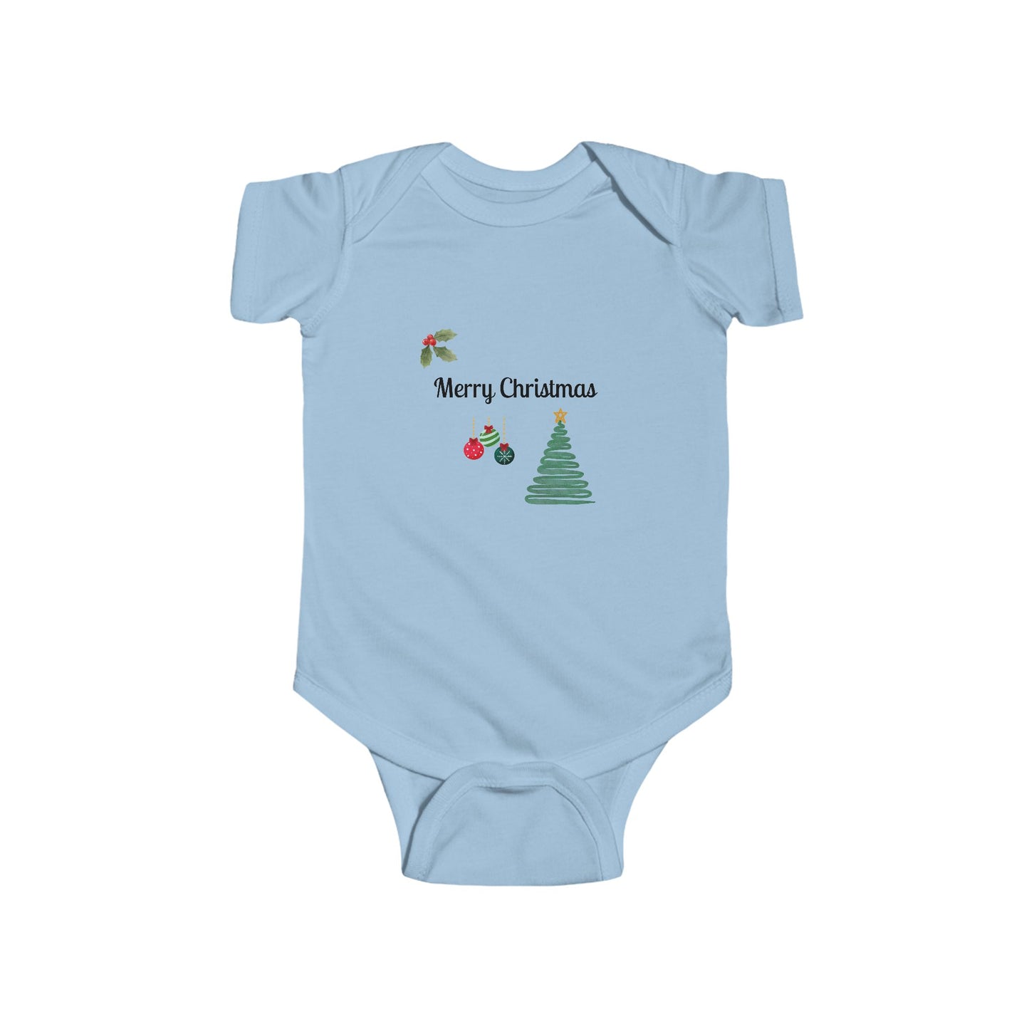 Merry Christmas Baby Bodysuit