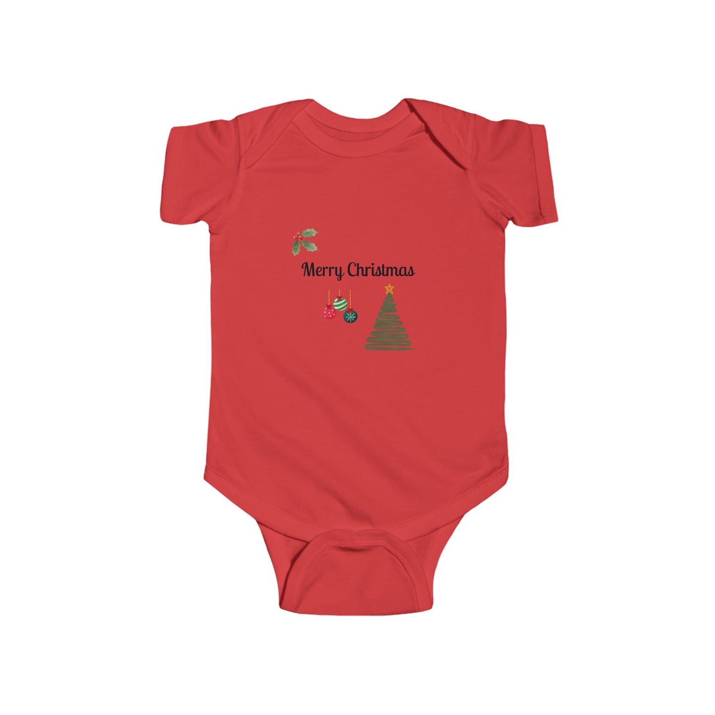 Merry Christmas Baby Bodysuit