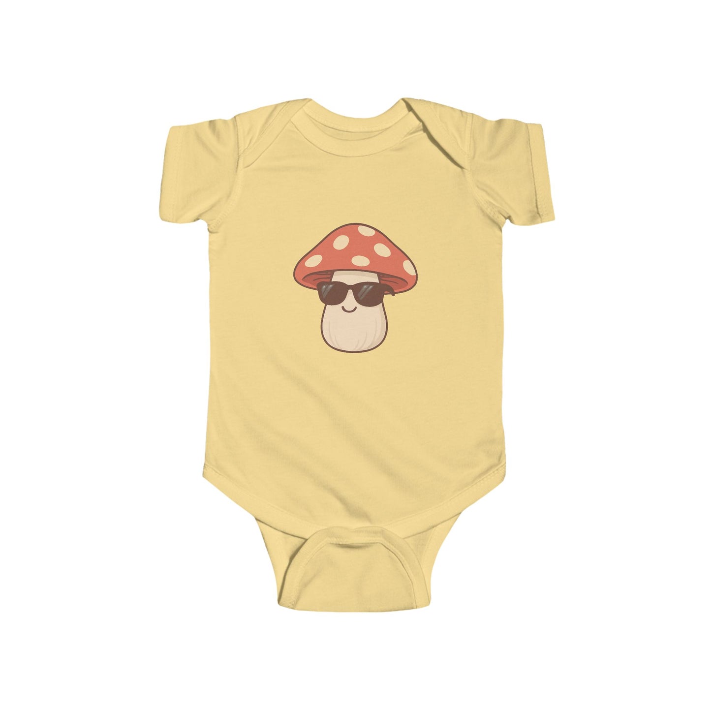 Cool Mushroom Infant Bodysuit