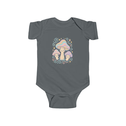 Pastel Mushrooms Infant Bodysuit