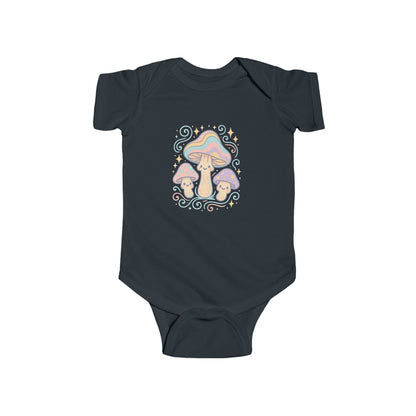 Pastel Mushrooms Infant Bodysuit