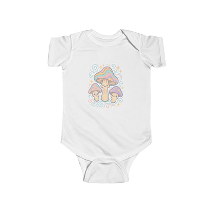 Pastel Mushrooms Infant Bodysuit