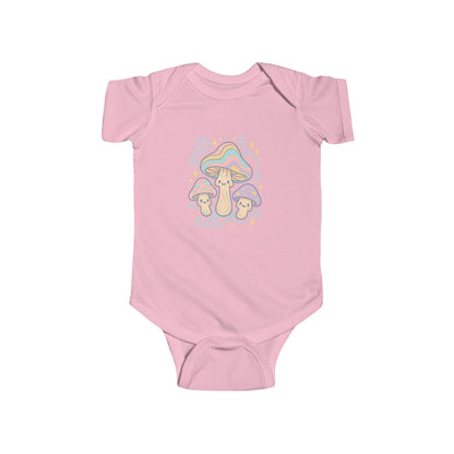 Pastel Mushrooms Infant Bodysuit