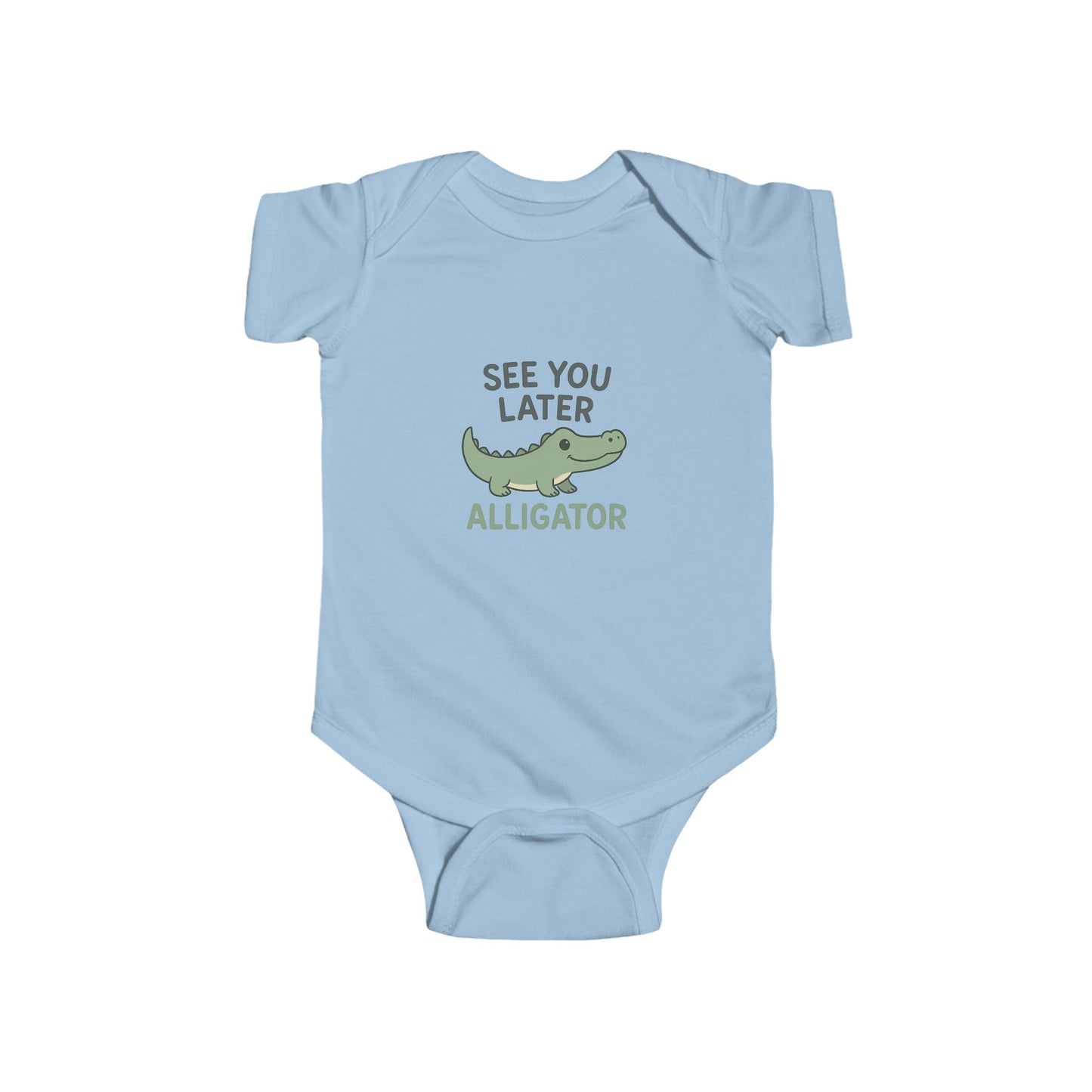 Alligator Infant Bodysuit