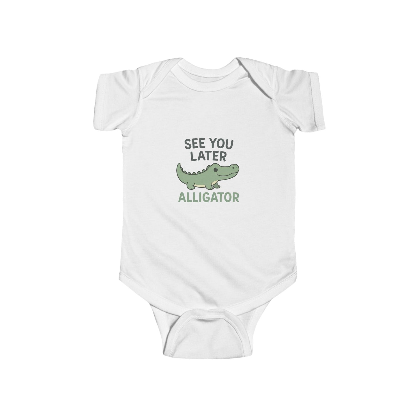 Alligator Infant Bodysuit