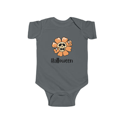 Flower Skull Halloween Infant Bodysuit