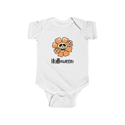 Flower Skull Halloween Infant Bodysuit