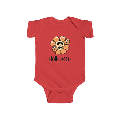 Flower Skull Halloween Infant Bodysuit
