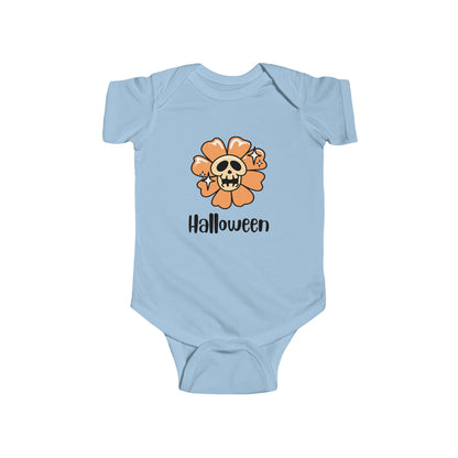 Flower Skull Halloween Infant Bodysuit