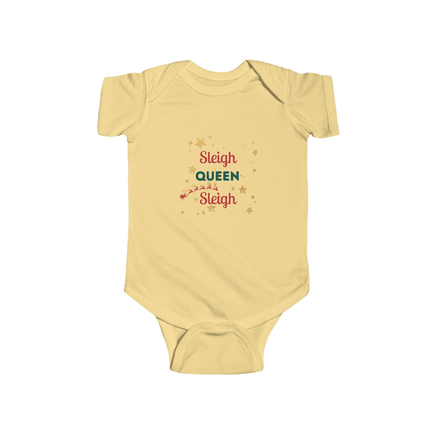 Sleigh Queen Baby Bodysuit