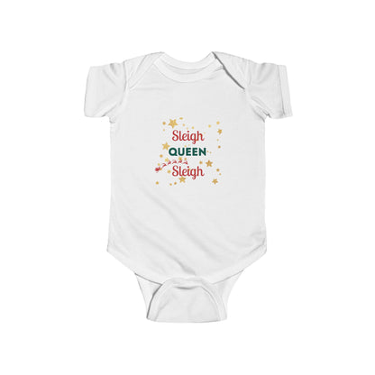 Sleigh Queen Baby Bodysuit