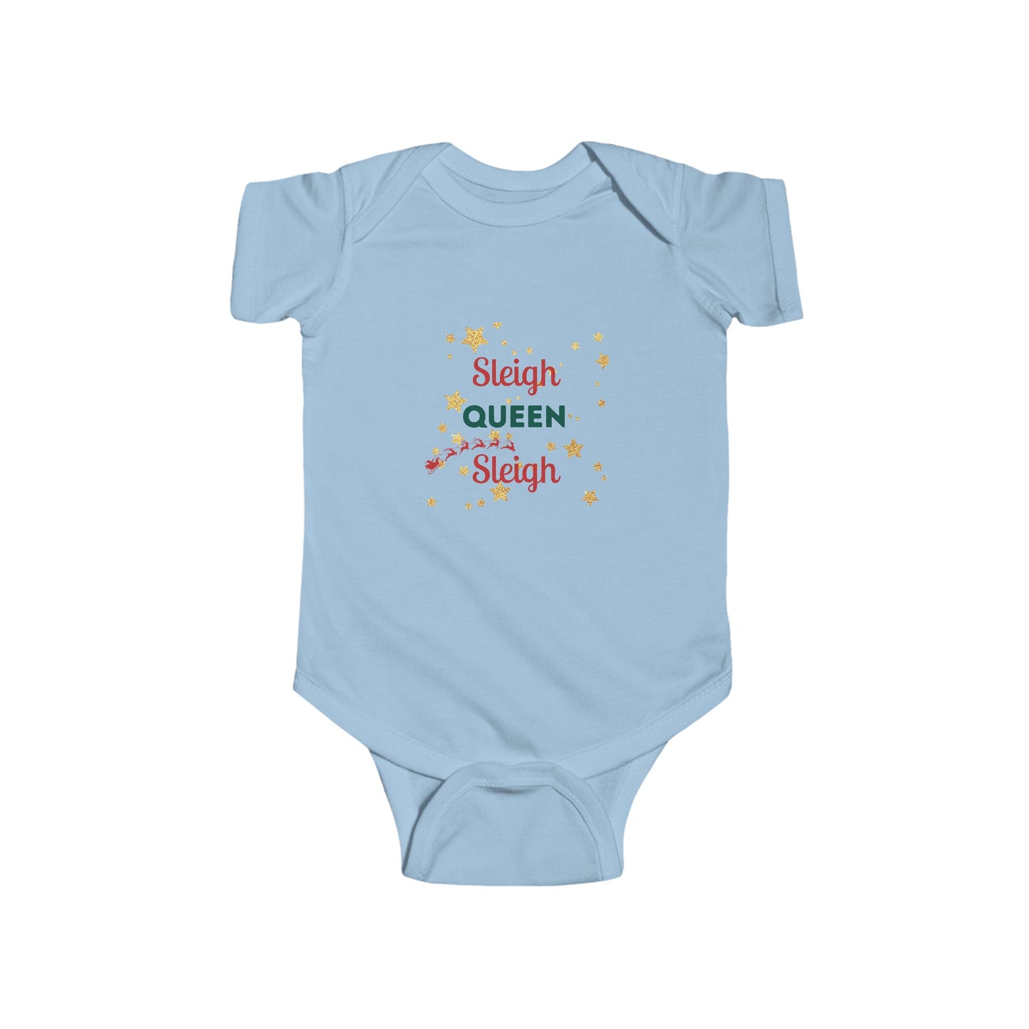 Sleigh Queen Baby Bodysuit