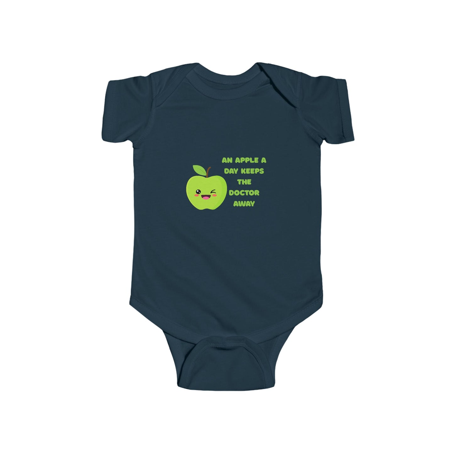 An Apple A Day Infant Bodysuit