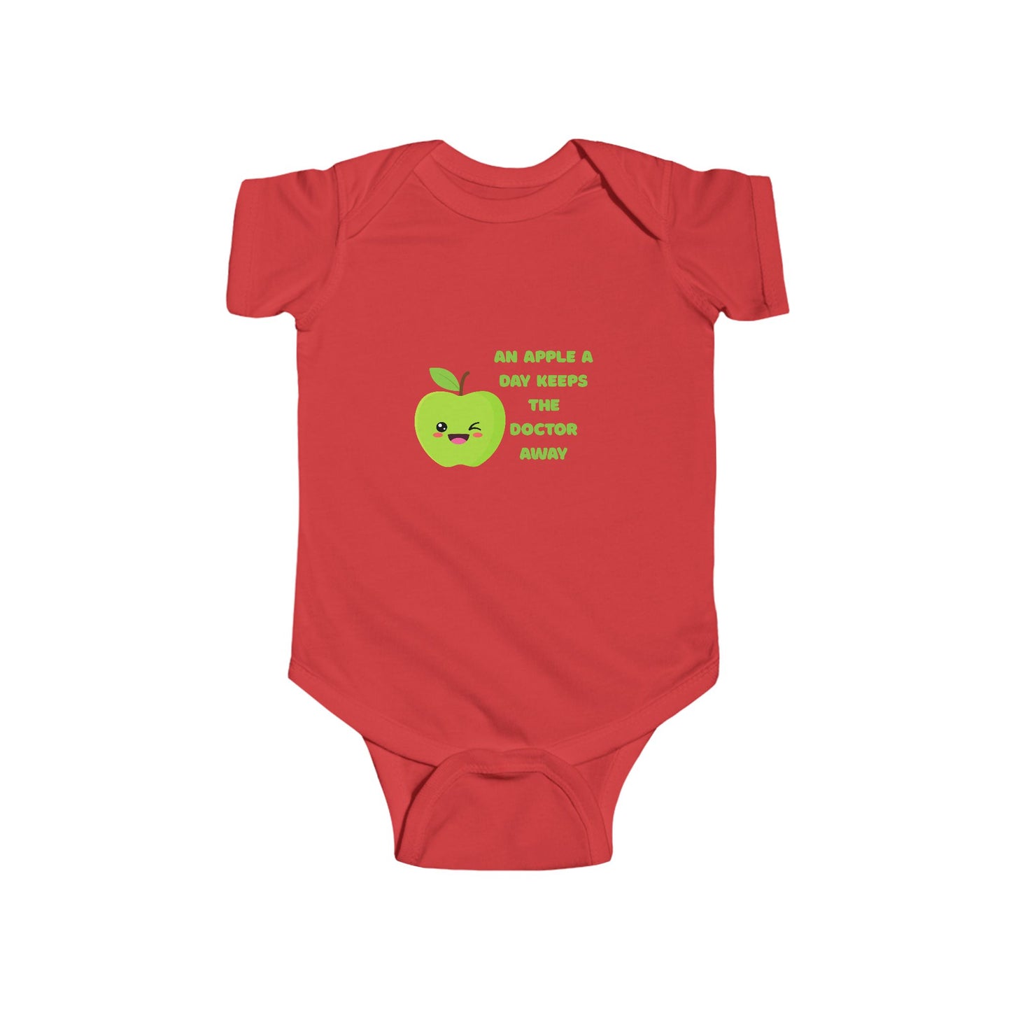 An Apple A Day Infant Bodysuit