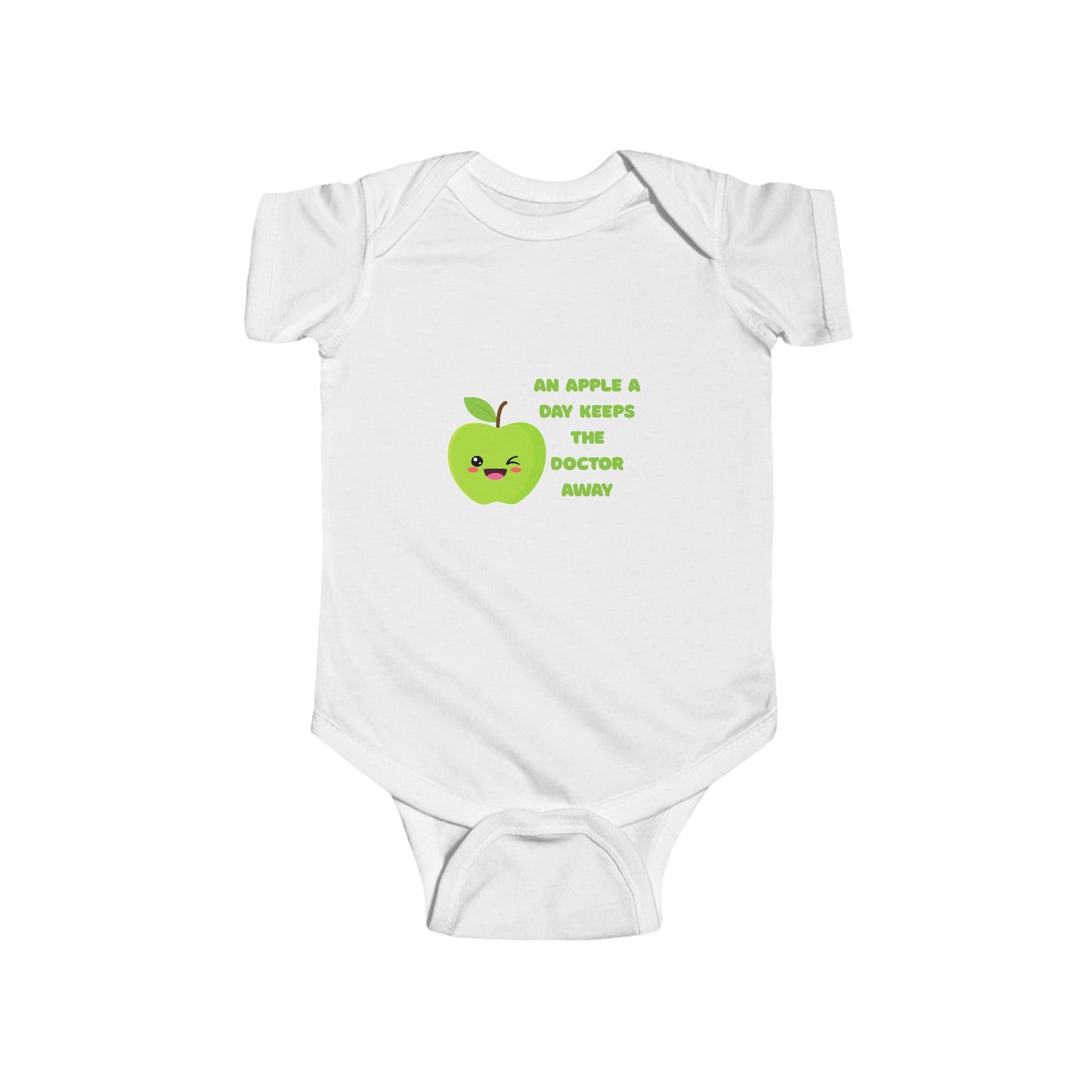 An Apple A Day Infant Bodysuit