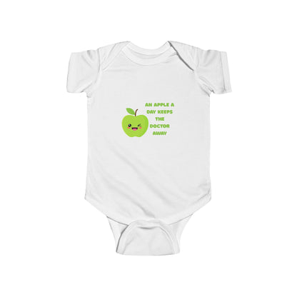 An Apple A Day Infant Bodysuit