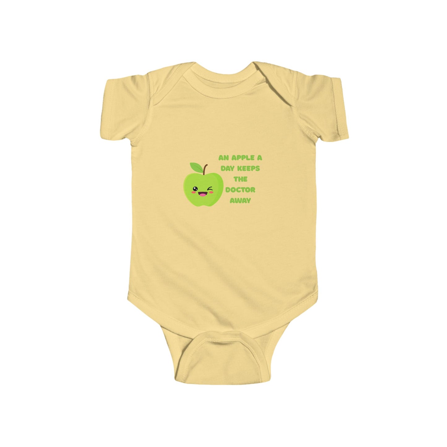 An Apple A Day Infant Bodysuit